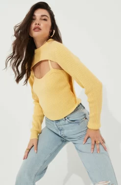 Astoria Attached Shrug Sweater