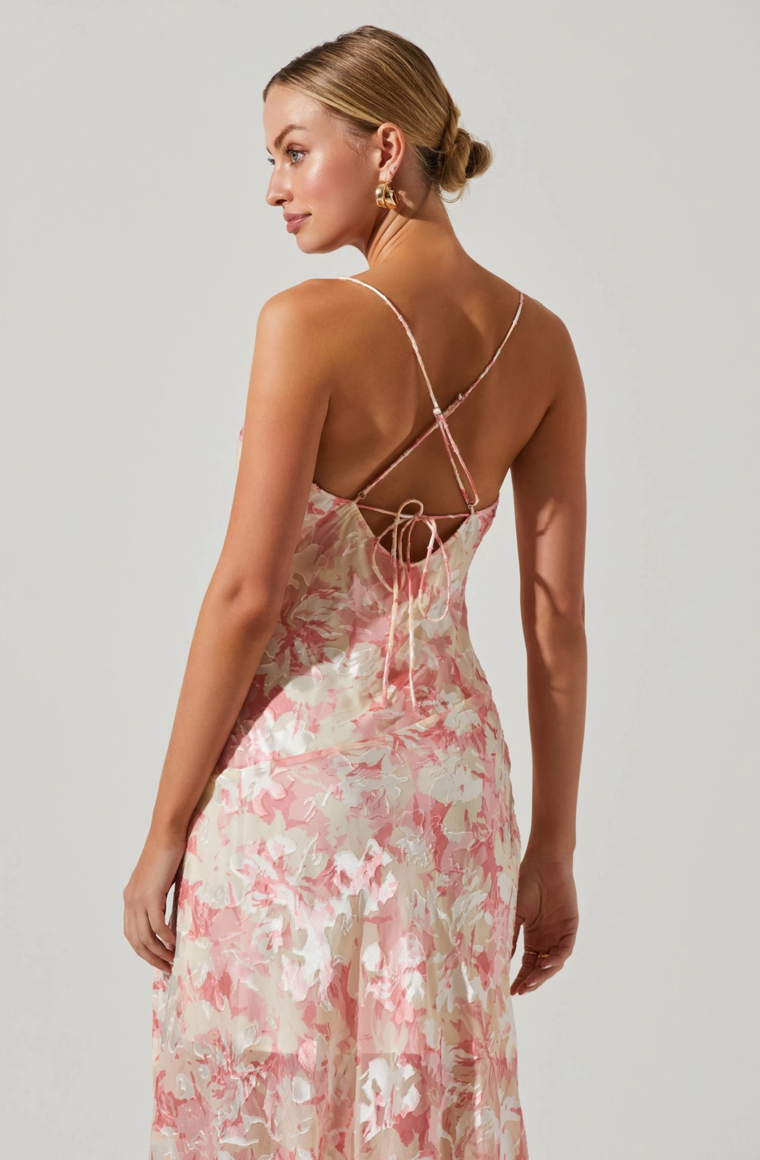 Gaia Floral Burnout Midi Dress 10 Gaia Floral Burnout Midi Dress - Image 10