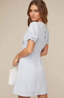 Taylor Mini Dress -ASTR the Label Store ACDR100146 SKY WHITE 3 2 A scaled