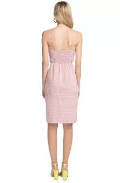 Max Midi Dress -ASTR the Label Store ACDR100158 BRICK WHITE 3 scaled