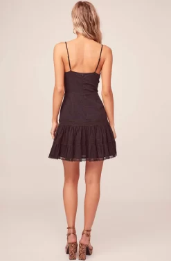 Pauline Crochet Trim Mini Dress 25 Pauline Crochet Trim Mini Dress -ASTR the Label Store ACDR100226 BLACK 3AA scaled