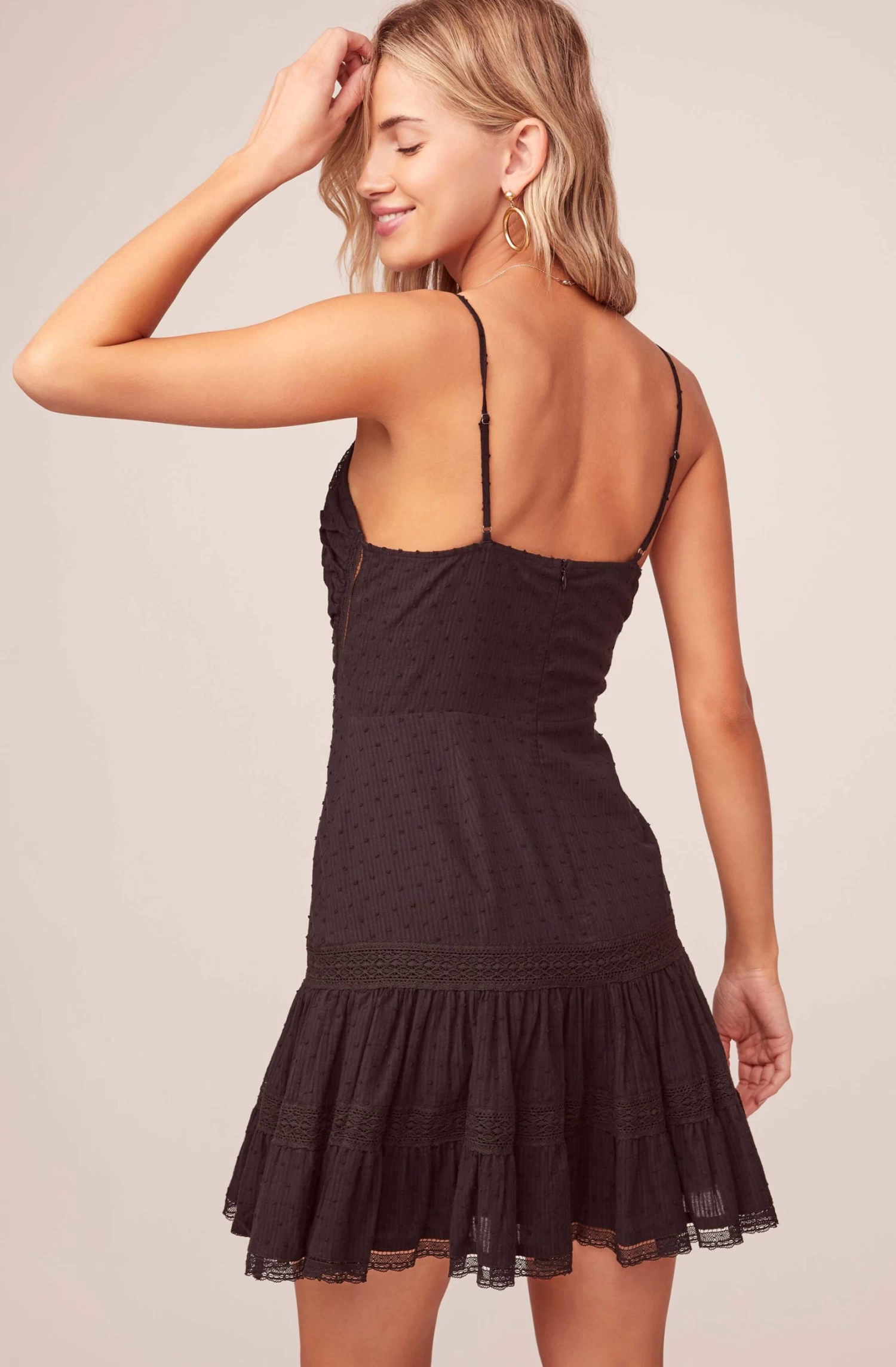 Pauline Crochet Trim Mini Dress 14 Pauline Crochet Trim Mini Dress - Image 14