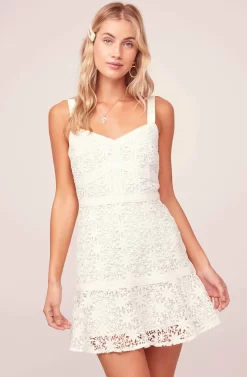 Carissa Lace Mini Dress 7 Carissa Lace Mini Dress -ASTR the Label Store ACDR100289 WHITE 2AA scaled