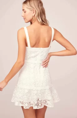 Carissa Lace Mini Dress 9 Carissa Lace Mini Dress -ASTR the Label Store ACDR100289 WHITE 5A scaled