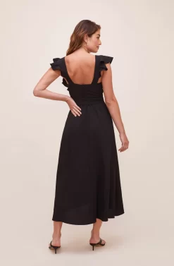 Euphoria Ruffle Sleeve Dress -ASTR the Label Store ACDR100531 BLACK 6 cda190a0 1711 40ed ad9c 3507ccb03e13 scaled