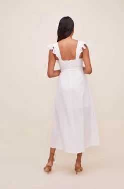 Euphoria Ruffle Sleeve Dress -ASTR the Label Store ACDR100531 OFFWHITE 6 scaled
