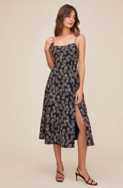 Keilani Fruit Midi Dress