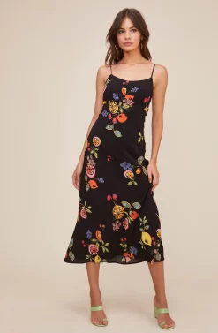 Charisma Fruit Midi Dress