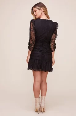 Rosalind Lace Mini Dress 7 Rosalind Lace Mini Dress -ASTR the Label Store ACDR100731L BLACK 3 scaled