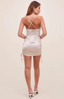 String Of Pearls Mini Dress -ASTR the Label Store ACDR100849 STONE 6 scaled