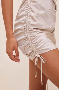 String Of Pearls Mini Dress -ASTR the Label Store ACDR100849 STONE 9 scaled