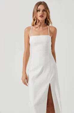 Brayden Strappy Back Midi Dress -ASTR the Label Store ACDR101175 WHITE 0902 e58c93a6 cbdb 4686 b390 27a5ba1bd1fb scaled
