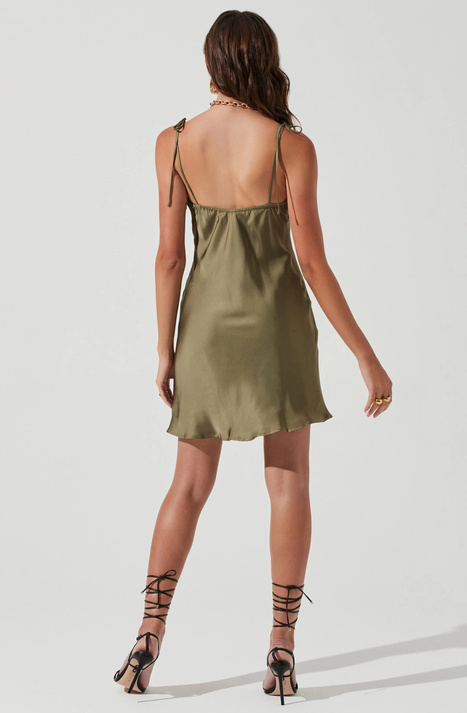 Mona Tie Strap Mini Dress 12 Mona Tie Strap Mini Dress - Image 12