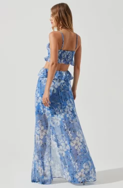 Palace Floral Cutout Ruffle Maxi Dress 22 Palace Floral Cutout Ruffle Maxi Dress -ASTR the Label Store ACDR101252 BLUEWHITEFLORAL 0994 26c97722 4497 4946 8d5b adadabb4db4a scaled