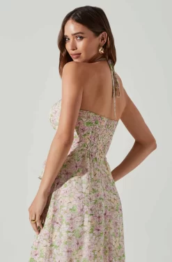 Vivee Floral Asymmetrical Halter Maxi Dress 6 Vivee Floral Asymmetrical Halter Maxi Dress -ASTR the Label Store ACDR101732 GREENFLORAL 3 e4c0d5a0 2e7c 4811 ad11 c1c17192e11f scaled