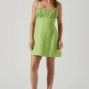 Claramae Ruched Mini Dress