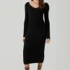 Regina Cutout Midi Sweater Dress