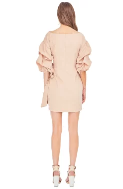 Shea Mini Dress -ASTR the Label Store ACDR95014 SOFT CLAY 03 scaled