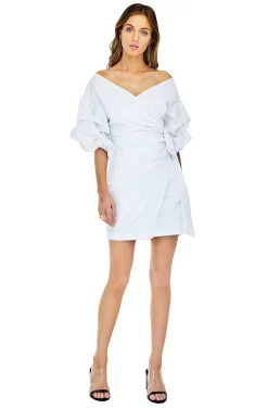 Shea Mini Dress -ASTR the Label Store ACDR95014 WHITE 01 scaled