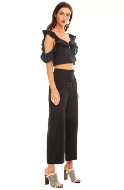 Teagan Pant -ASTR the Label Store ACP6448 BLACK 02 scaled