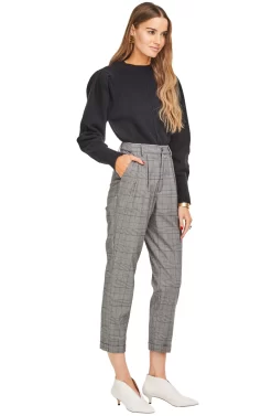 Elliot Pant 6 Elliot Pant -ASTR the Label Store ACP6469 GREY PLAID 02 scaled