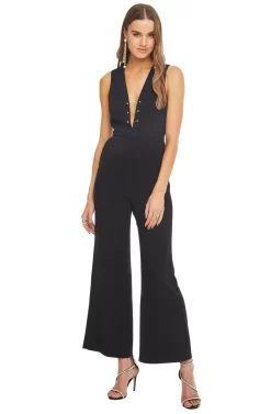 Just Dance Jumpsuit -ASTR the Label Store ACP7006 BLACK 01 scaled