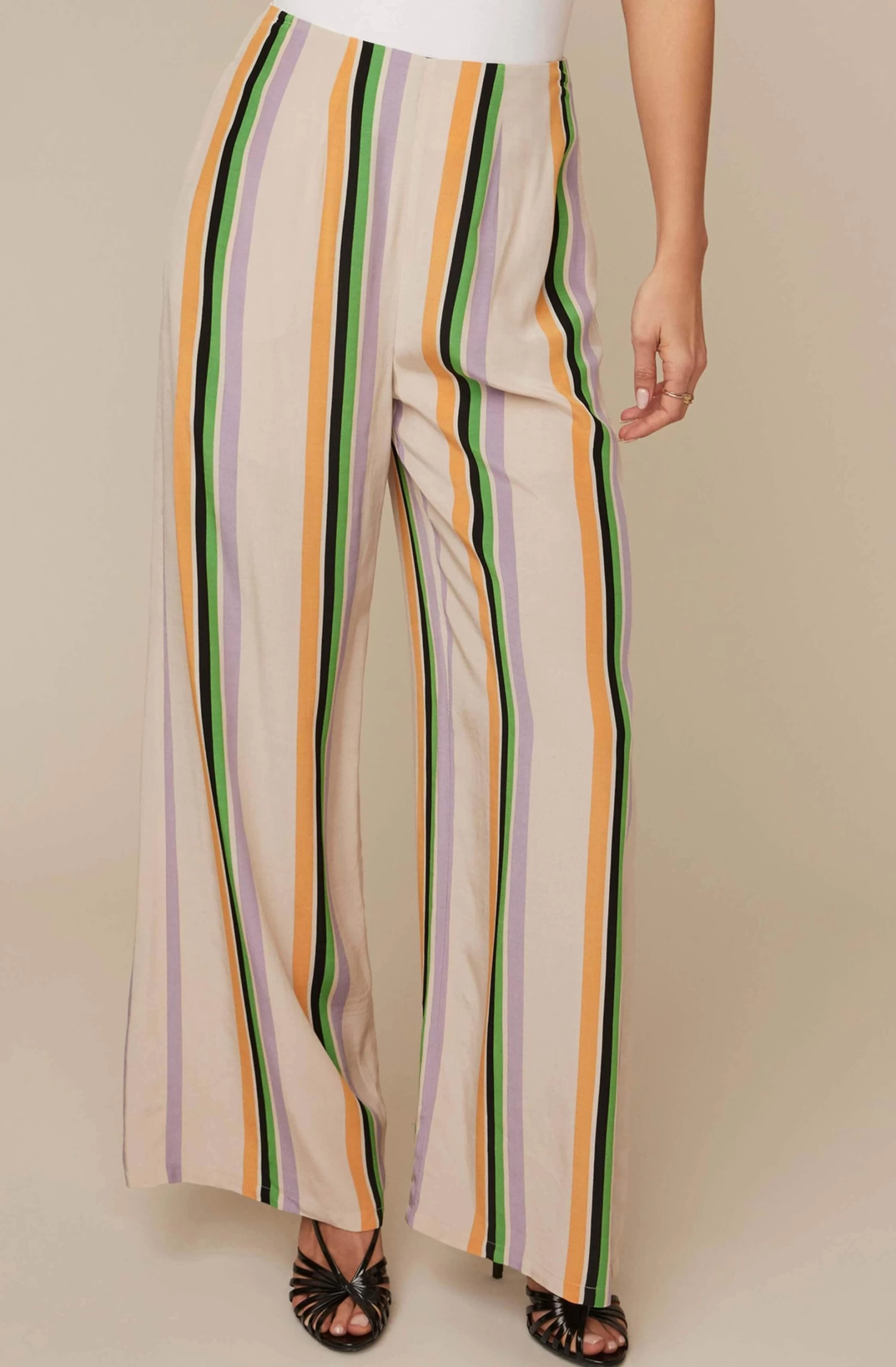 Burke Striped Wide Leg Pants 3 Burke Striped Wide Leg Pants - Image 3