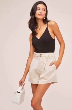 Sophia Shorts -ASTR the Label Store ACP7050 NATURAL 4A scaled
