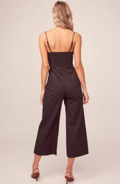 IZZY JUMPSUIT -ASTR the Label Store ACP7092 BLACK 4A scaled