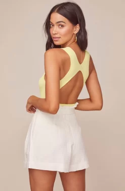 Pacific Pleated Shorts -ASTR the Label Store ACP7113 WHITE 4 scaled