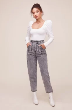 Perfectly Pleated Jean