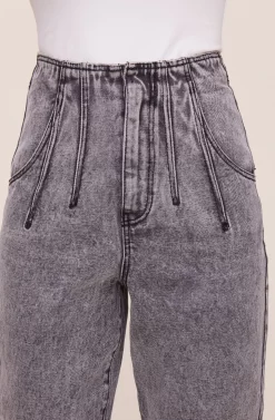 Perfectly Pleated Jean -ASTR the Label Store ACP7184 ASPHALT 5 scaled