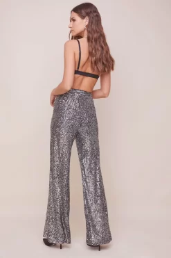 Selma Metallic Wide Leg Pant -ASTR the Label Store ACP7189 SILVER BLACK 3 scaled