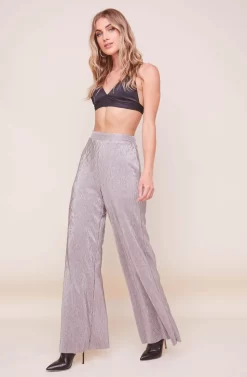 Aileen Wide Leg Plisse Pant 12 Aileen Wide Leg Plisse Pant -ASTR the Label Store ACP7192 PEWTER 7 scaled