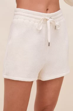 All Tied Up Sweatshorts -ASTR the Label Store ACP7206 IVORY 4 scaled