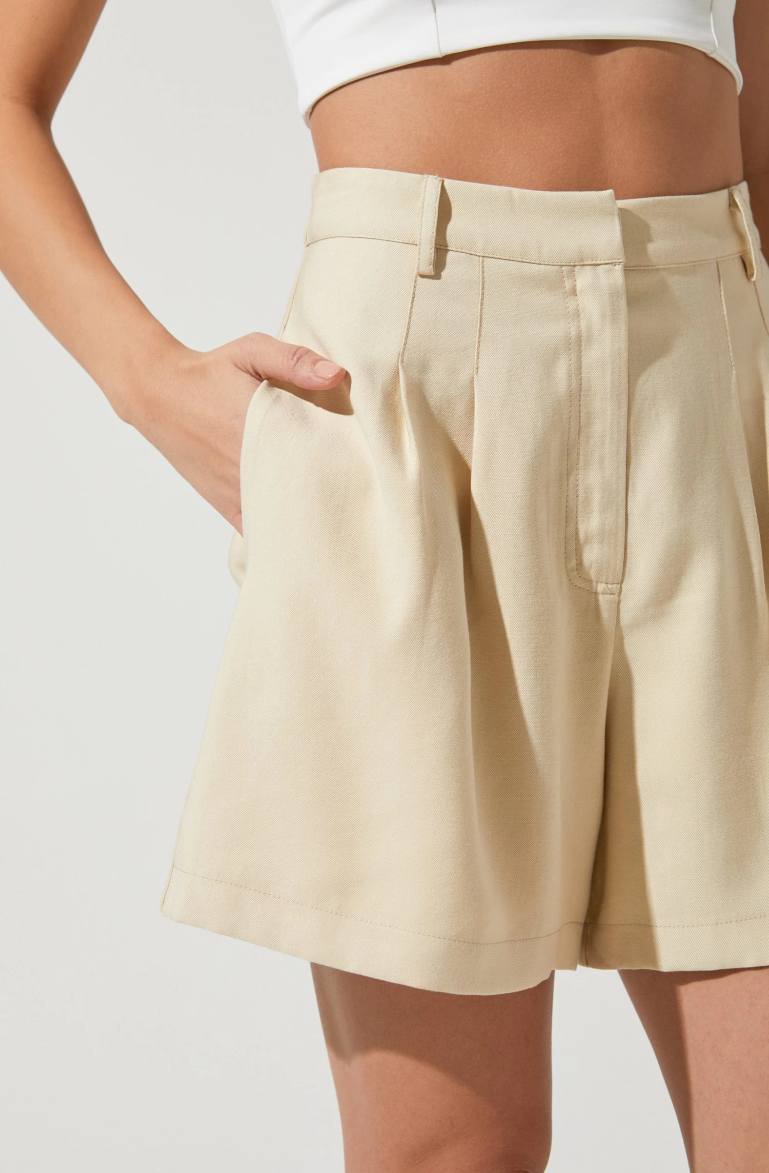 Melrose Pleated Shorts 2 Melrose Pleated Shorts - Image 2