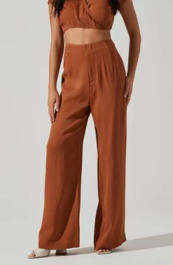 Sayla Wide Leg Pants -ASTR the Label Store ACP7246TX CARAMEL 2 scaled