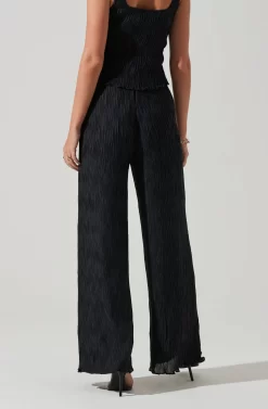 Janesa Wide Leg Pants -ASTR the Label Store ACP7267 BLACK 4 scaled