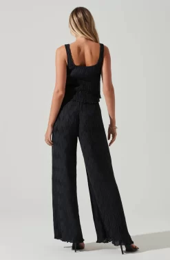 Janesa Wide Leg Pants -ASTR the Label Store ACP7267 BLACK 6 scaled