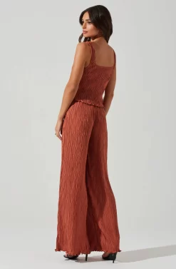 Janesa Wide Leg Pants -ASTR the Label Store ACP7267 RUST 4 scaled