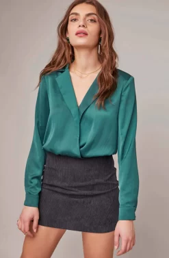 Uma Mini Skirt -ASTR the Label Store ACS9033 BLACK 1A scaled