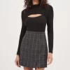 Audrey Plaid Mini Skirt