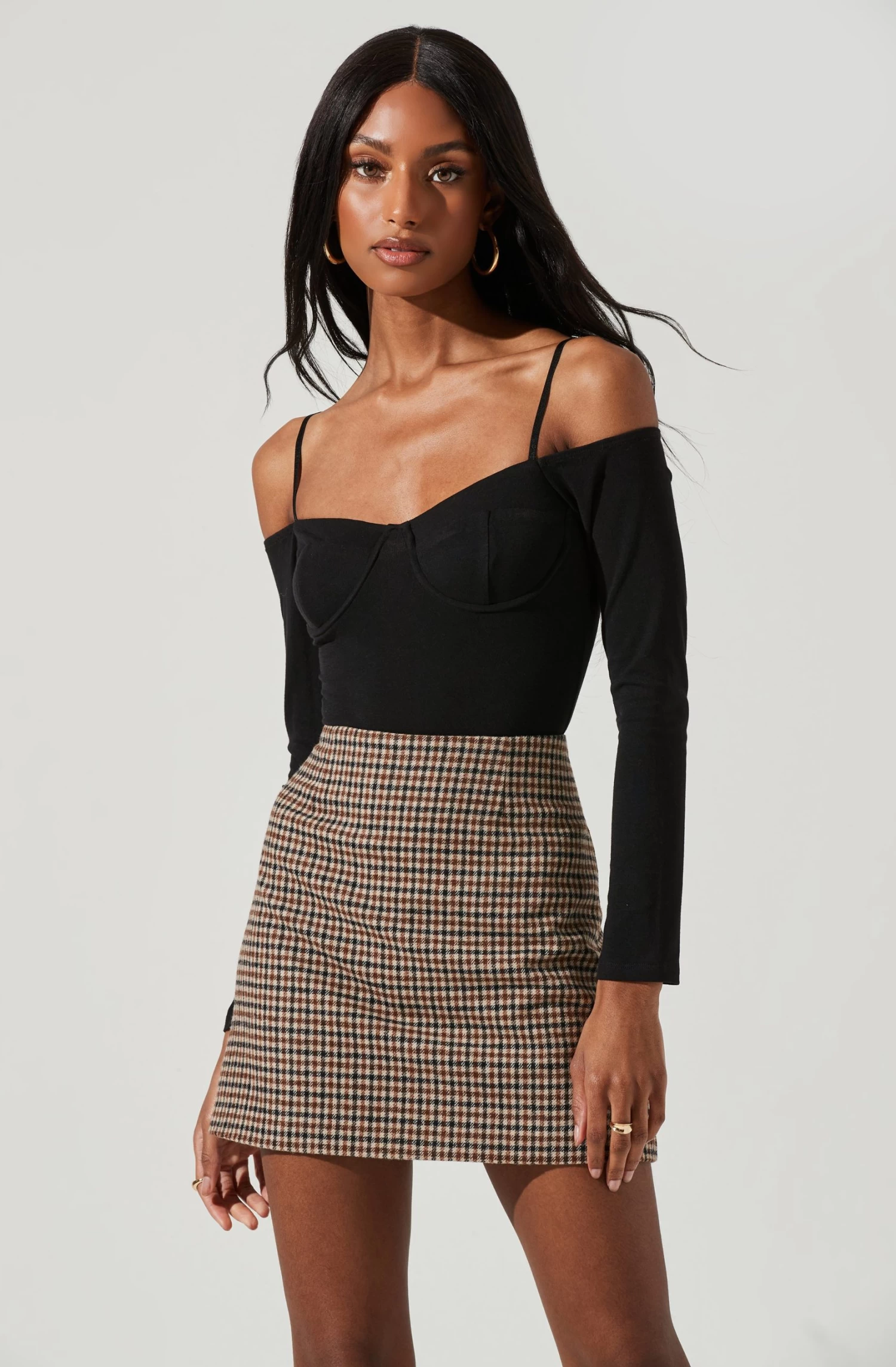 Brina Plaid Mini Skirt 8 Brina Plaid Mini Skirt - Image 8