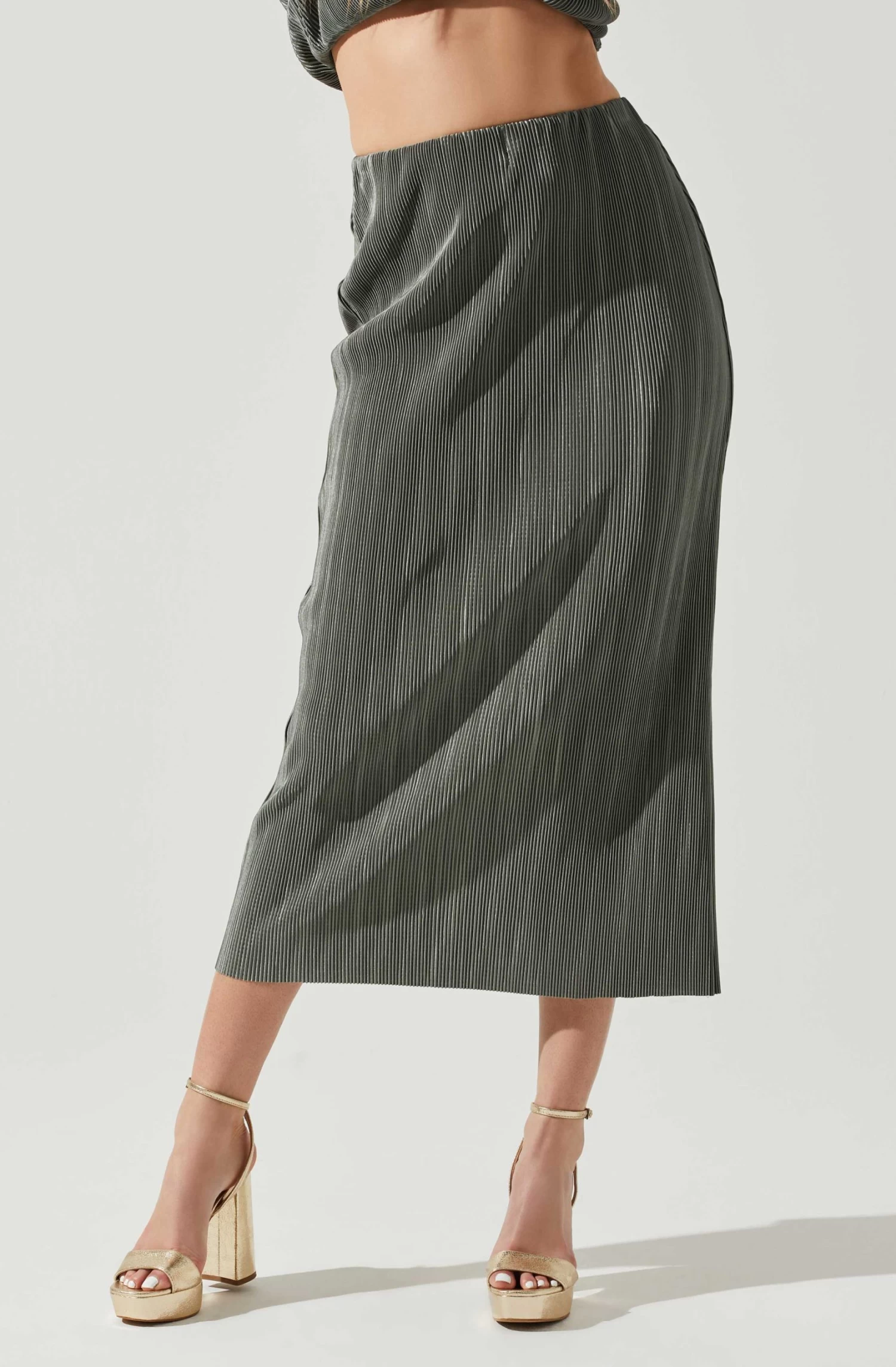 Cataleya Plisse Midi Skirt 8 Cataleya Plisse Midi Skirt - Image 8