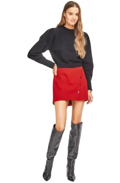 Erin Sweater -ASTR the Label Store ACT13713 BLACK 01 scaled