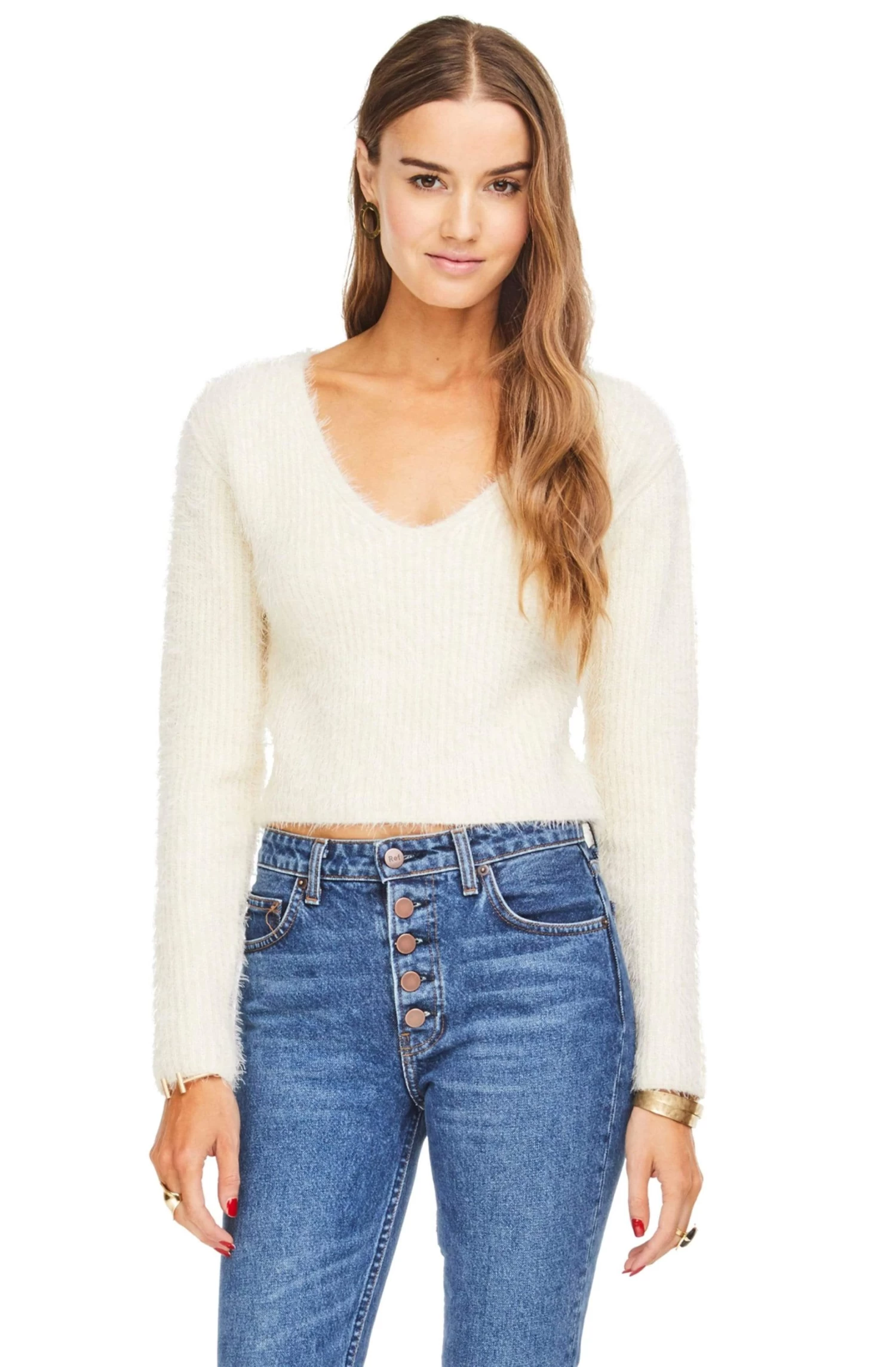 Krista Fuzzy Sweater 1 Krista Fuzzy Sweater