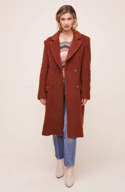 Blair Coat -ASTR the Label Store ACT13910B WARM CINNAMON 1 scaled
