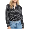 Surplice Blouse Bodysuit