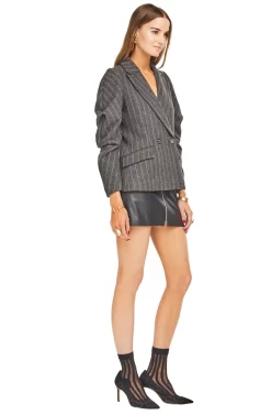 Arden Blazer 6 Arden Blazer -ASTR the Label Store ACT15001 CHARCOAL BROWN STRIPE 02 scaled