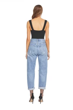 Nellie Tank Bodysuit -ASTR the Label Store ACT15122 BLACK 03 scaled